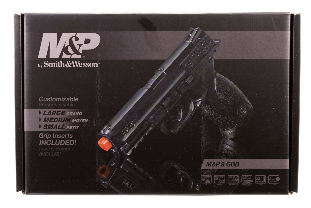 SMITH & WESSON M&P 9 | GBB AIRSOFT (BLK)