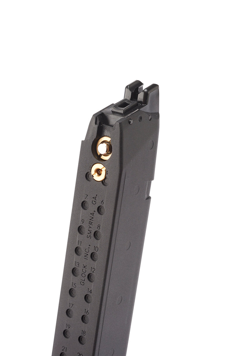 GLOCK G18 GEN 3 GBB EXTENDED MAG-6MM-BLACK