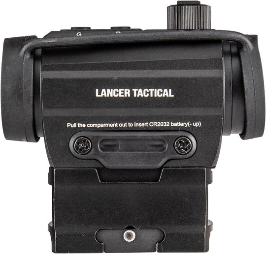 Lancer Tactical Red/Green Dot Reflex Sight w/ Riser (BLACK)