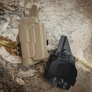 GLOCK COMPATIBLE - OWB ORION LIGHTED HOLSTER (PADDLE)