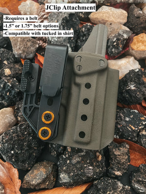 GLOCK CONCEALED CARRY HOLSTER -IWB DELTA HOLSTER (APPENDIX CARRY)