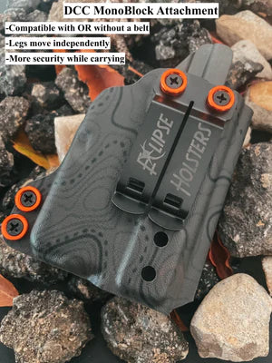 GLOCK COMPATIBLE -IWB SIRIUS HOLSTER (LIGHT BEARING)