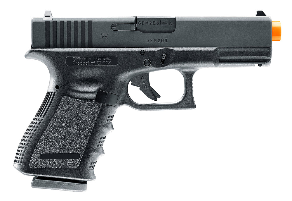 Realistic gun glock 19 training gbb right side