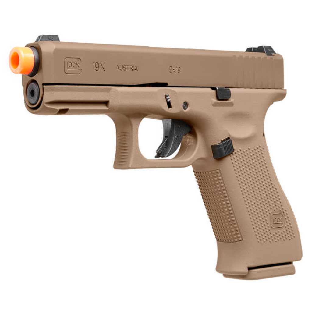 Realistic gun glock training gbb 45 left side
