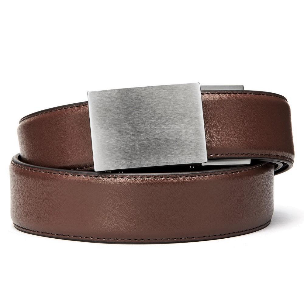 X4 BUCKLE | LEATHER GUN BELT 1.5" STAINLESS STEEL BUCKLE